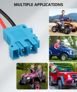 Alternative view of 12 AWG Wire Harness Connector