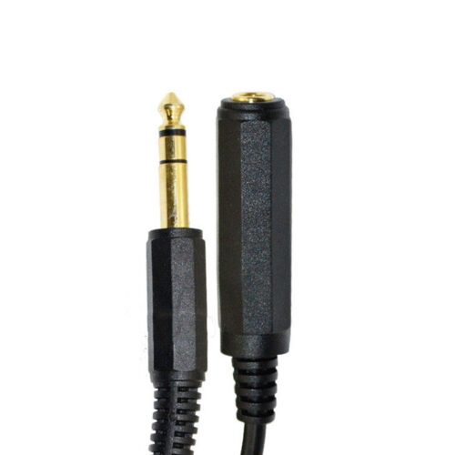 1/4 Inch Mono Extension Cable 6 Feet 1/4" Male to 1/4" Female Plug - Image 3