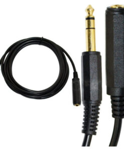 1/4 Inch Mono Extension Cable 6 Feet 1/4" Male to 1/4" Female Plug