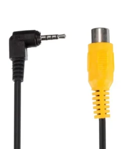 Alternative view of 2.5mm Stereo Male Plug to RCA Female Jack Video Adapter Cable