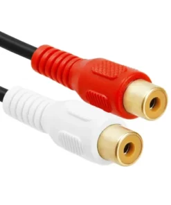 Alternative view of 3.5mm Male to 2 RCA Female Jack Stereo Audio Cable