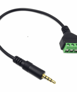 3.5mm Speaker Wire Adapter,3.5mm (1/8") 4 Pole Stereo TRRS