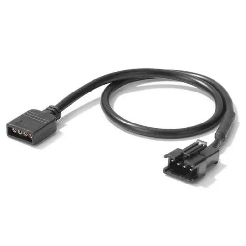 12V 4-Pin 5V 3-Pin SM Wire Line 3/4P Male Female Motherboard RGB Adapter Conversion Cable - Image 3