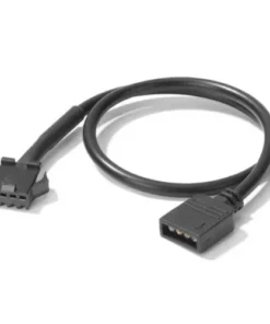 Alternative view of 12V 4-Pin 5V 3-Pin SM Wire Line 3/4P Male Female Motherboard RGB Adapter Conversion Cable