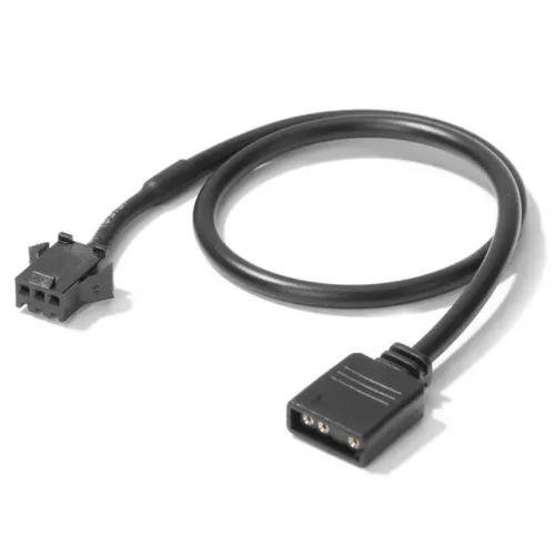 12V 4-Pin 5V 3-Pin SM Wire Line 3/4P Male Female Motherboard RGB Adapter Conversion Cable