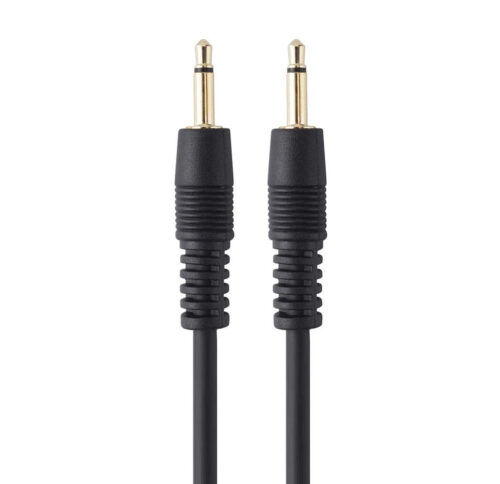 AUX Audio Connector Cable, AUX 3.5mm Monaural Mini Mono Audio Plug Jack Connector Male to Male Cable - Image 4