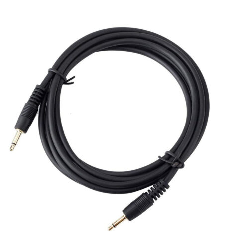 AUX Audio Connector Cable, AUX 3.5mm Monaural Mini Mono Audio Plug Jack Connector Male to Male Cable - Image 2
