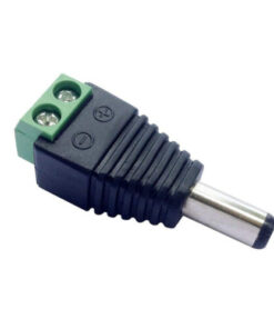Alternative view of 12V 5.5mm X 2.1mm Direct Current Male Power Connector Adapter
