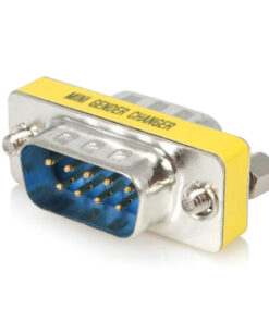 RS232 Serial DB9 Connector Male to Female Cable Gender Changer Coupler Adapter