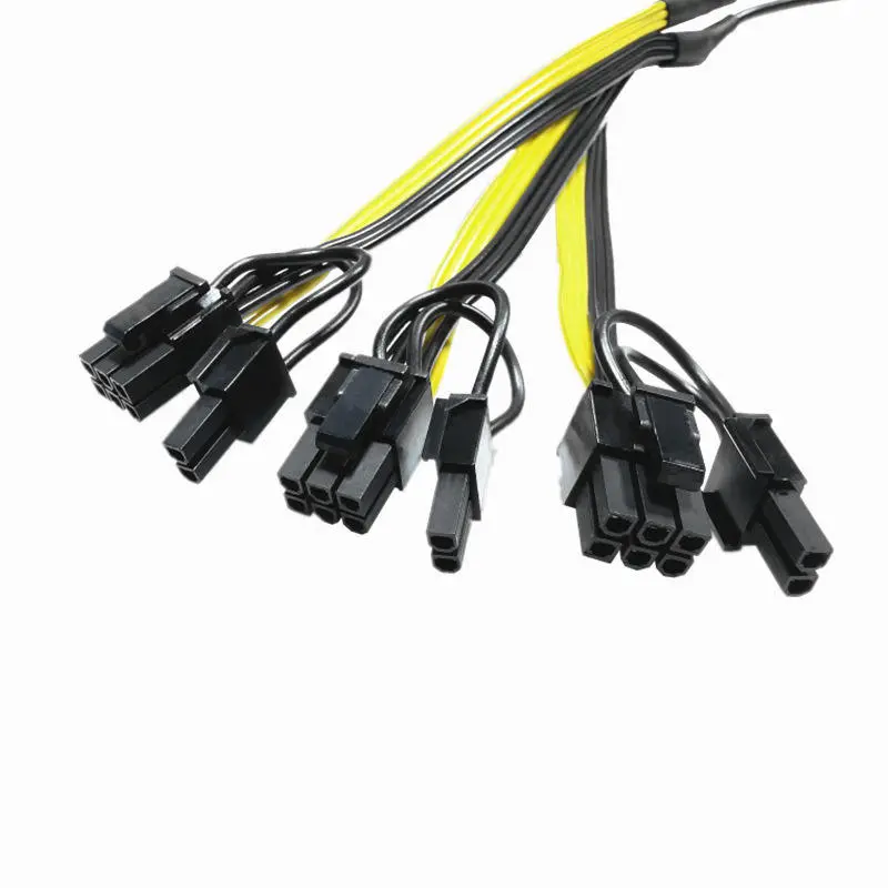 1 to 3 Power Supply Cable 6+2 Pin Adapter 8Pin (6+2)pin Graphics Video Card GPU Power Supply Cable 12AWG+16AWG - Image 3