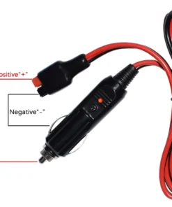Alternative view of 15A Car Cigarette Lighter Plug Extension Cable