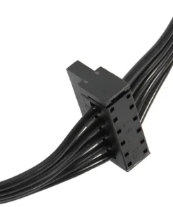 Alternative view of 18 AWG 15pin Sata Power Supply Splitter Cable Hard Drive 1 Male to 5 Female