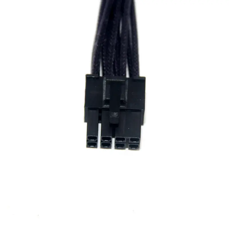18AWG 12V Motherboard CPU 6Pin Female to Dual 8 Pin Male Graphics Card Splitter Power Supply Cable 18AWG 15cm - Image 3