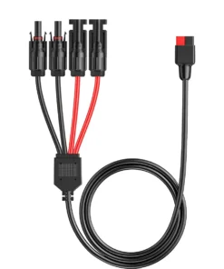 2-in-1 Solar Panel Connector Extension Cable
