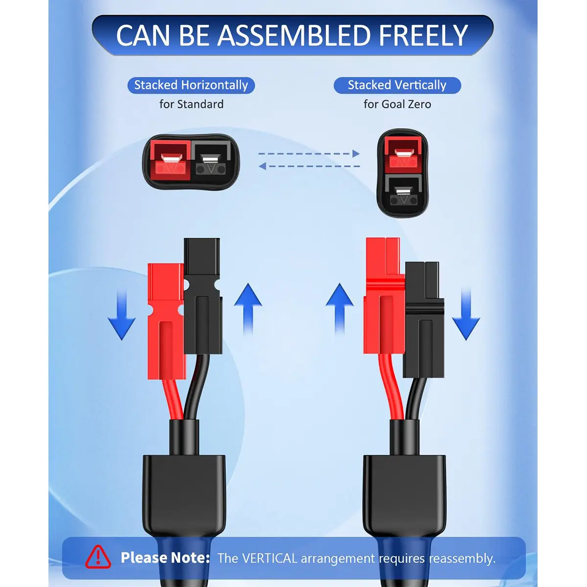 2-in-1 Solar Panel Connector Extension Cable - Image 5