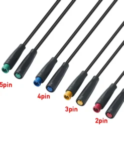 12v Power Ip65 M6 2pin 3pin 4pin 5pin Male and Female Cable Waterproof Connector