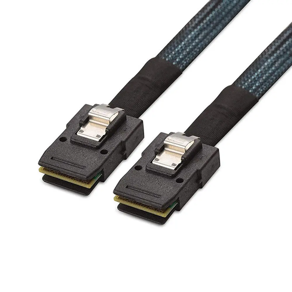 30 AWG Internal Hard Disk Mini SAS 36-Pin to Mini 36-Pin SAS (SFF-8087 to SFF-8087 ) Cable - Image 2