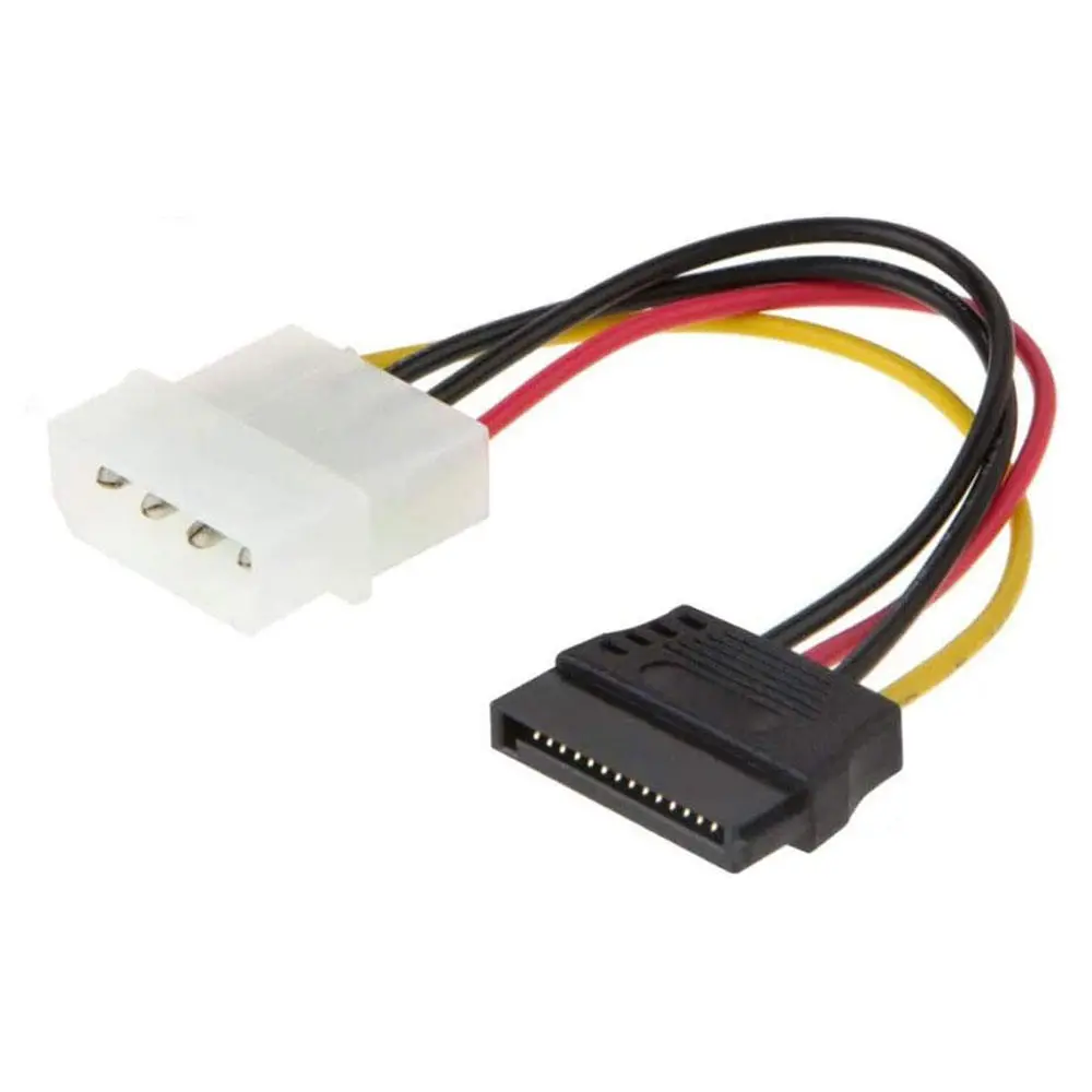 4 Pin Molex (Male) to Serial ATA (Female) Cable