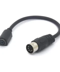 5 Pin DIN to PS/2 Cable Adapter,5 Pin MIDI Male to 6 Pin Mini Din Female Adaptor