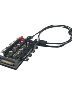 Computer Fan Speed Controller Chassis Fan Hub Pwm10way