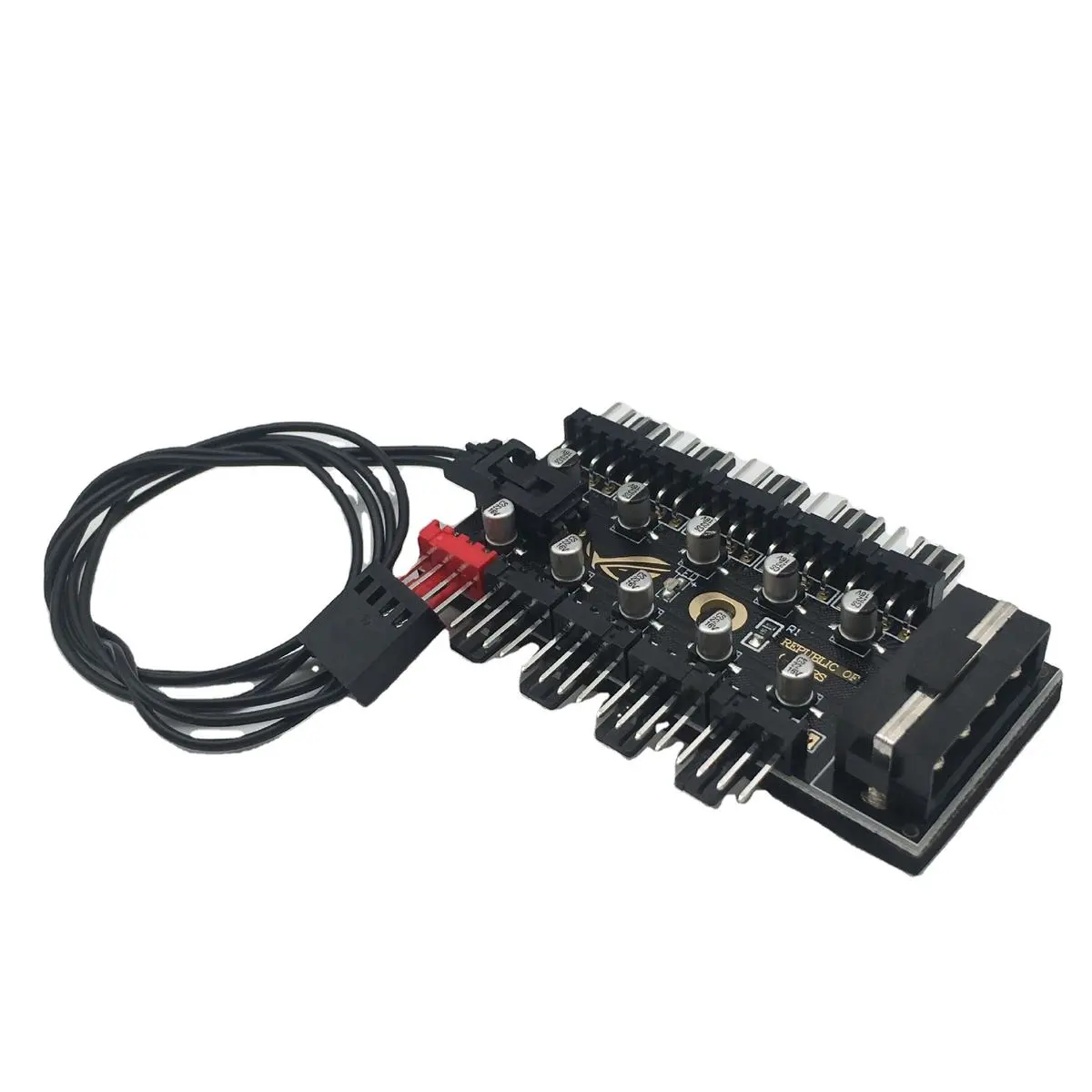 Computer Fan Speed Controller Chassis Fan Hub Pwm10way - Image 4