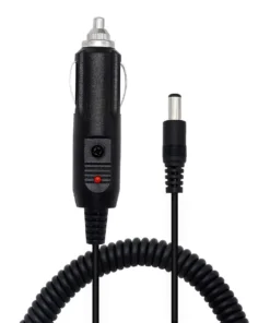 DC 5.5mm X 2.1mm to Car Cigarette Lighter Male Plug Car Cigarette Lighter Cable