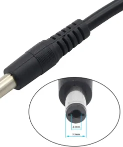 Alternative view of DC 5.5mm X 2.1mm to Car Cigarette Lighter Male Plug Car Cigarette Lighter Cable