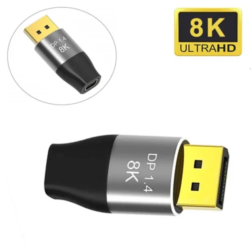 DP1.4 Minidp to DP Adapter Computer 8K@60Hz 4K@144HZ