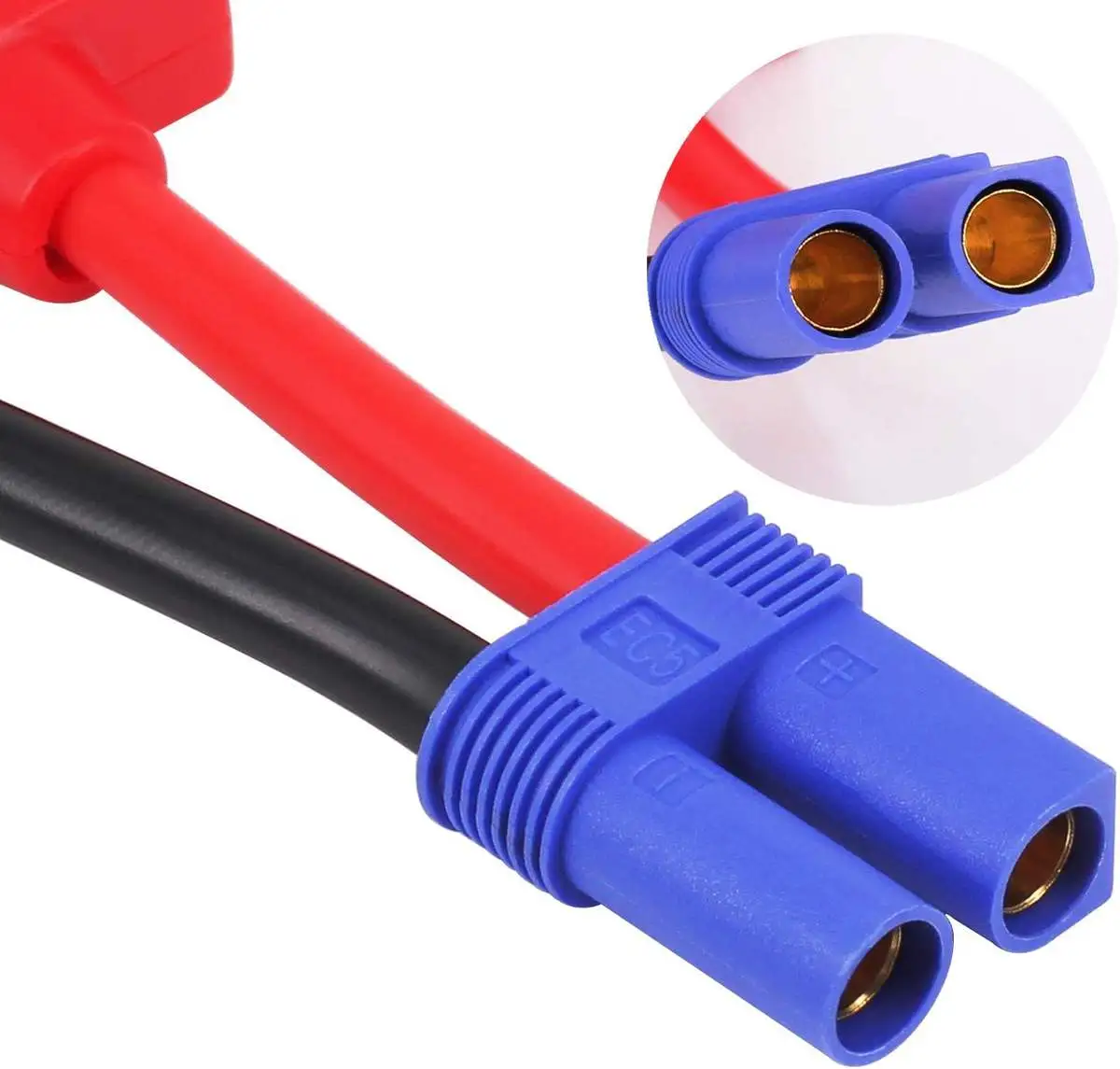 EC5 Jumper Cable, Car Jumper Cable Alligator Clip Clamp to EC5 Connector - Image 5