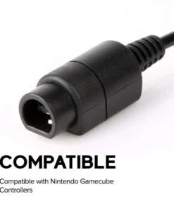 Alternative view of Extension Cable Cord for Nintendo Gamecube / Wii Controller