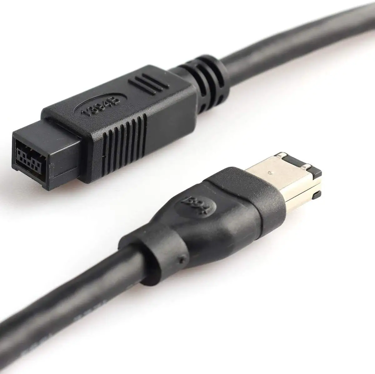 FireWire 800 to 400 9 to 6 Pin Cable (9pin 6pin) 6FT, IEEE 1394 Firewire 800 9-pin/6-pin Cable - Image 2