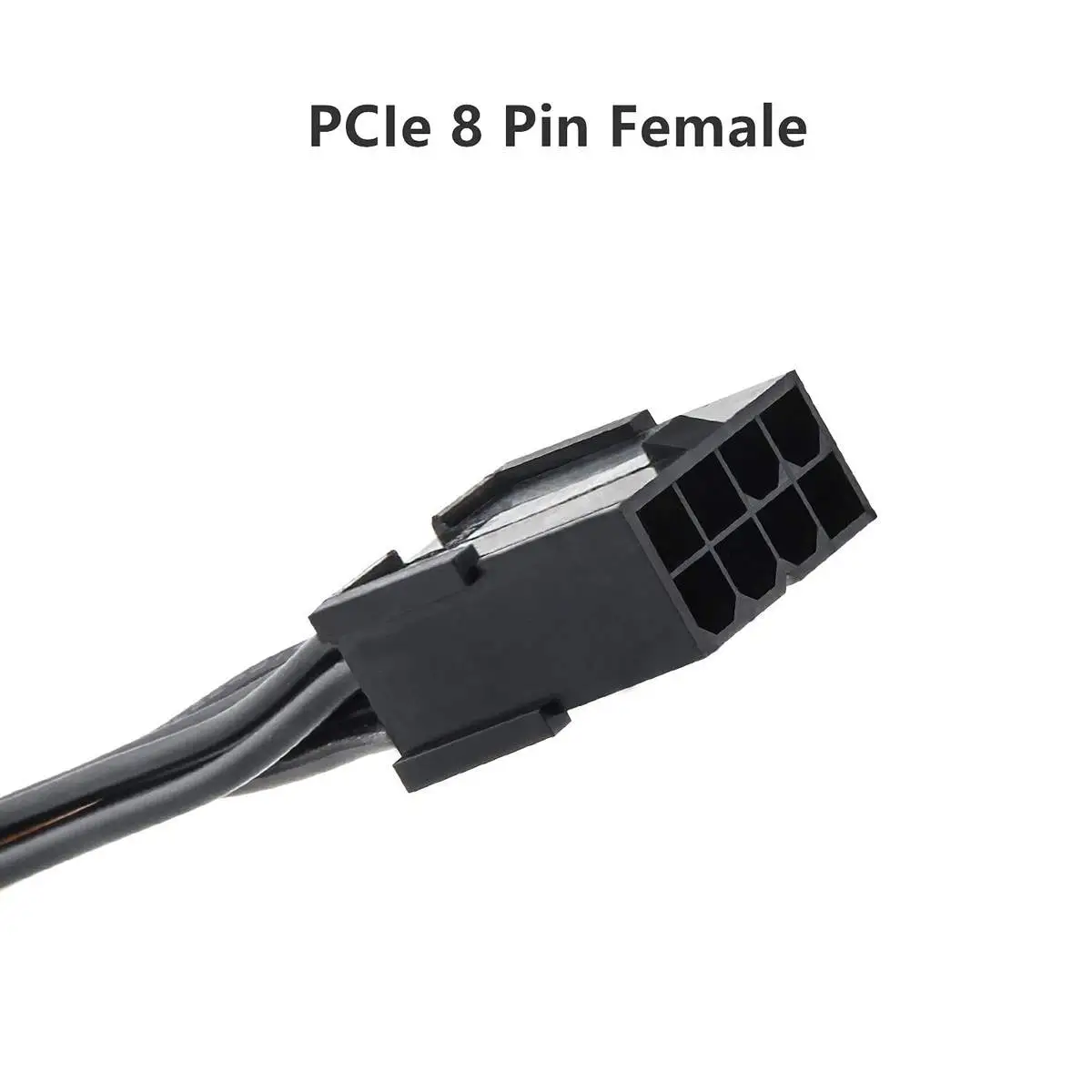 GPU VGA PCIe 8 Pin Female to 2 X 8 Pin Male PCI Express Power Supply Adapter Y-Splitter Cable - Image 3