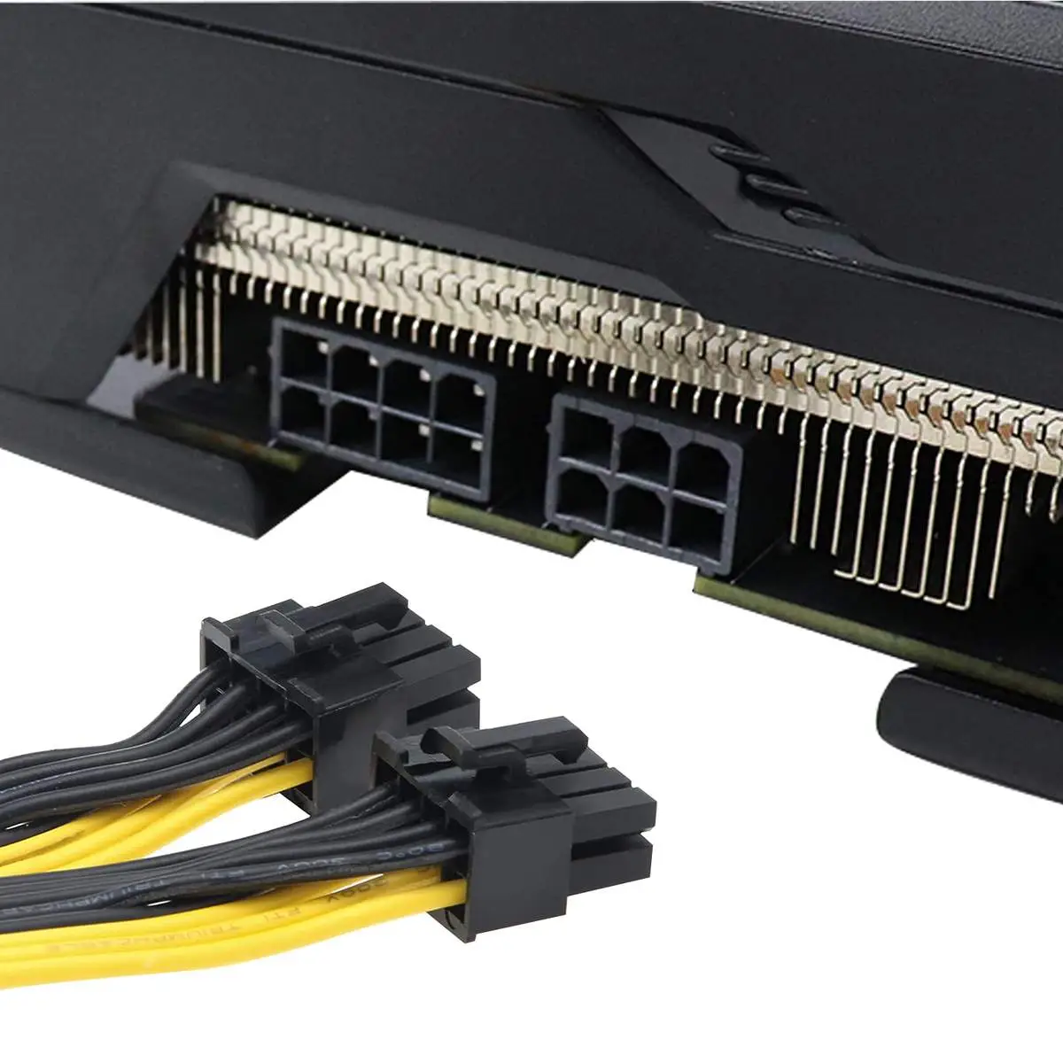 GPU VGA PCIe 8 Pin Female to 2 X 8 Pin Male PCI Express Power Supply Adapter Y-Splitter Cable - Image 6