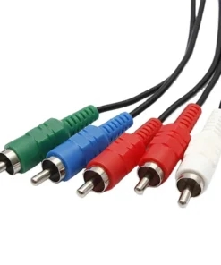 Alternative view of 5RCA AV Audio Video HD TV Cable Cord for PlayStation PS 2 PS 3