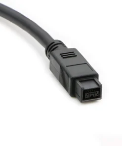 Alternative view of High Quality FireWire 1394b 800 IEEE 9 Pin to 9 Pin Male to Male Cable