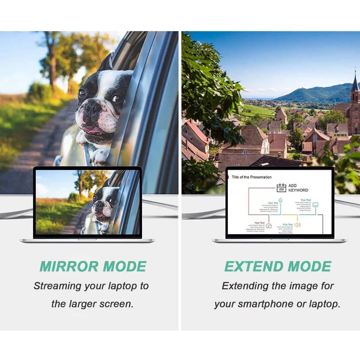 Mini DP Display Port to VGA (Thunderbolt Compatible) Male to Female Adapter - Image 6