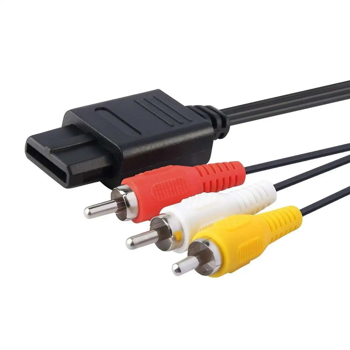 N64 to RCA Cable 6ft 1.8M Composite Audio Video Cords Cable