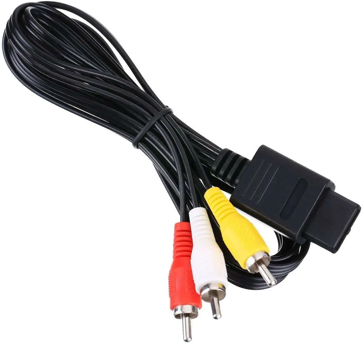 N64 to RCA Cable 6ft 1.8M Composite Audio Video Cords Cable - Image 3