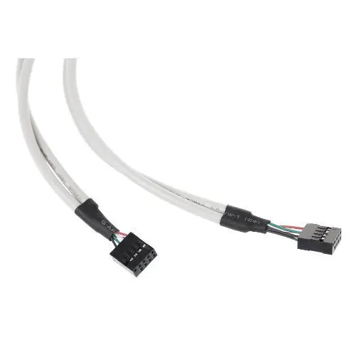 PCI Cable, Motherboard 9 Pin Header to 4Port USB 2.0 Female Cable - Image 5