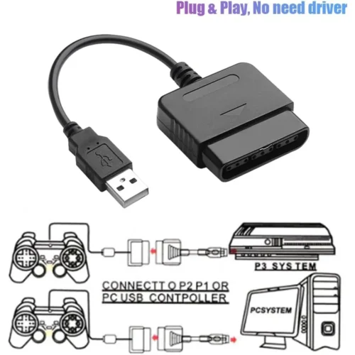 PS2 Controller to USB Adapter Converter - Image 2