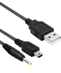 PSP Charger Cable, Portable Charger PSP Power Cord for Charging PSP 1000 2000 3000