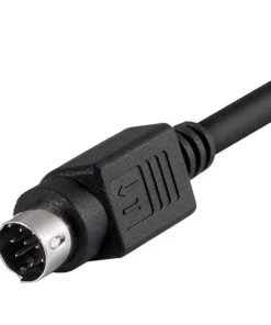 Alternative view of Power Charging Cable, Mini Din 6 Mini Din Plugs 6 Pin Male-Male Cable