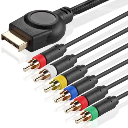 HDTV Component RCA Audio Video Cable for Sony PS3 PS2 Gaming Console