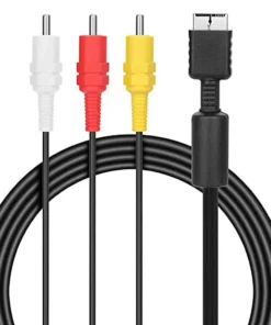 RCA Cable for Playstation, 8 Ft AV to RCA Cable Cord for Playstation/PSX/PS2/PS3