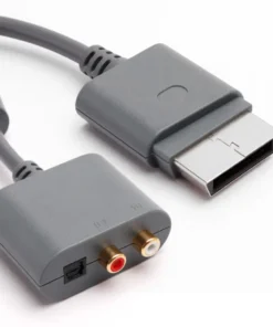 RCA audio adapter cable lead for xbox 360 all versions adapter HD AV Cable Cord