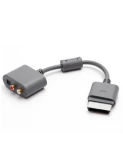 Alternative view of RCA audio adapter cable lead for xbox 360 all versions adapter HD AV Cable Cord