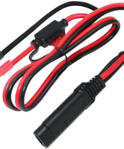 SAE Connection Lead Cable, SAE to O Ring Terminal Harness Wire 2 Pin Lug Cable