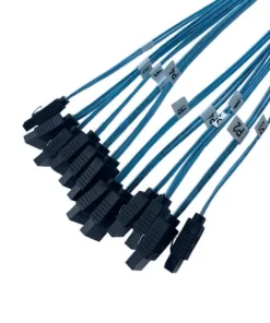 Alternative view of Serial ATA SATA 7-Pin to 6x 180 Degree Serial ATA 7-Pin SSD Solid State Drive Cable