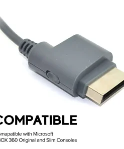 Alternative view of Standard RCA AV Composite Cable for Xbox 360
