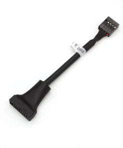 USB 3.0 20 Pin Female to USB 2.0 9 Pin Mainboard Motherboard Male Housing Adapter Extension Cable
